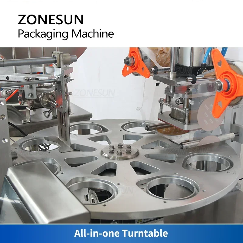 ZONESUN Автоматическая машина  – обзор и цена Sauce Dipping Cup