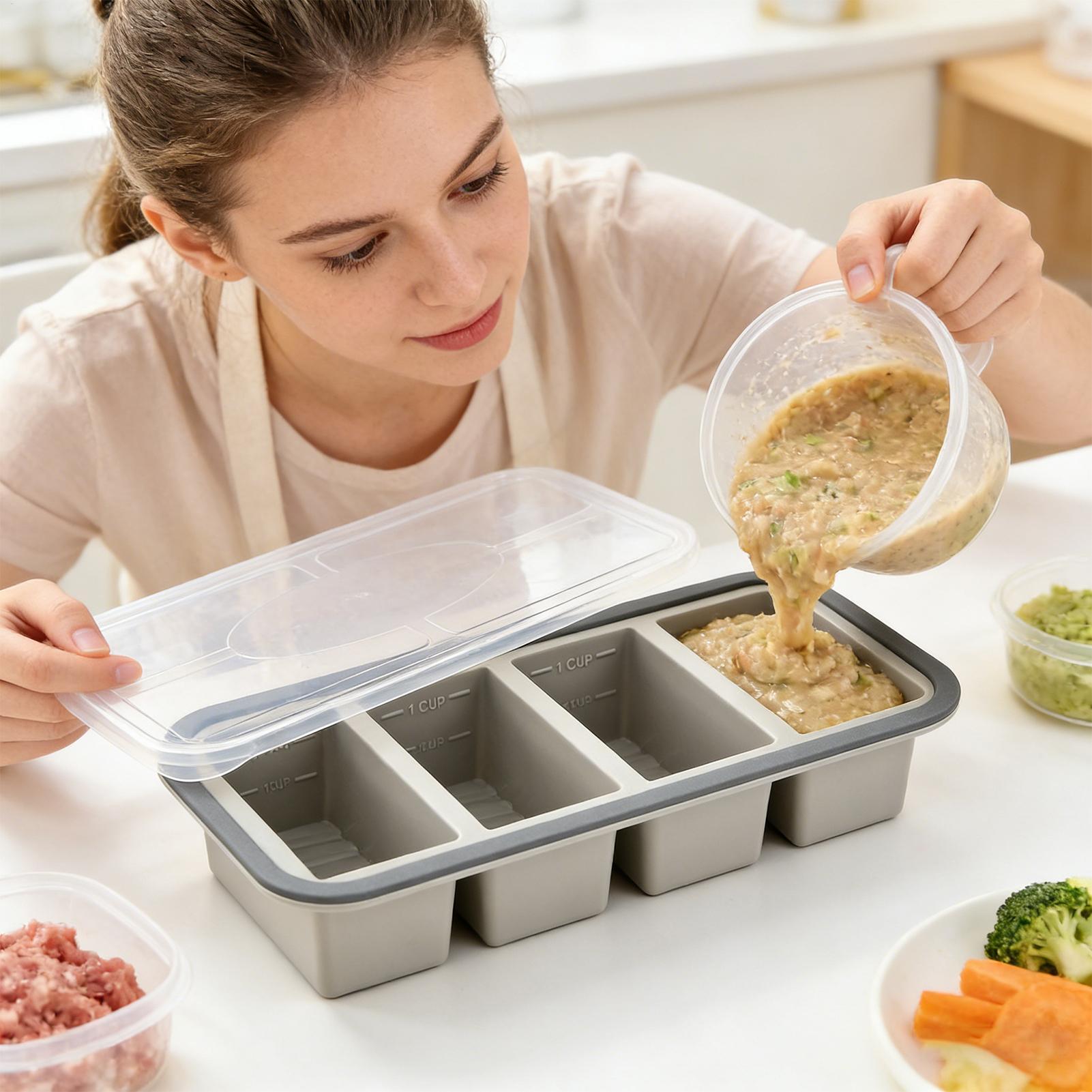 Силиконовые формы для заморозк – обзор и цена Meal Prep Template